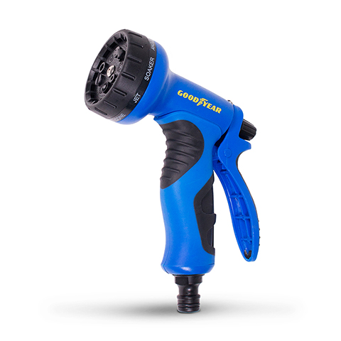 PISTOLA MANGUERA GOODYEAR 9 POSICIONES C/ CONECTOR RAPIDO