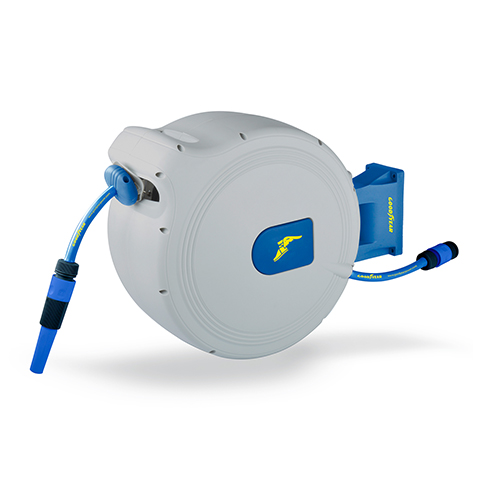 MANGUERA DE PARED ENROLLABLE GOODYEAR 1/2 8/24BAR 30M